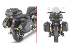 KAPPA STELAŻ KUFRÓW BOCZNYCH MONOKEY ROYAL ENFIELD SUPER METEOR 650 '23, - RÓWNIEŻ POD KUFRY MONOKEY RETRO-FIT K-VENTURE ALU ORA