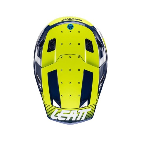 LEATT KASK MOTO 7.5 V24 (+GOGLE VELOCITY 4.5 GRATIS) HELMET KIT BLUE KOLOR GRANATOWY/ŻÓŁTY FLUO/BIAŁY ROZMIAR S (55-56 cm) LEATT KASK MOTO 7.5 V24 (+GOGLE VELOCITY 4.5 GRATIS) HELMET KIT BLUE KOLOR GRANATOWY/ŻÓŁTY FLUO/BIAŁY ROZMIAR S (55-56 cm)