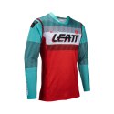 LEATT KOSZULKA MOTO 5.5 ULTRAWELD JERSEY FUEL KOLOR NIEBIESKI/CZERWONY ROZMIAR M