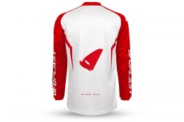 UFO KOSZULKA BAMBERG JERSEY CROSS KOLOR BIAŁY/CZERWONY ROZMIAR L - KOLEKCJA 2024