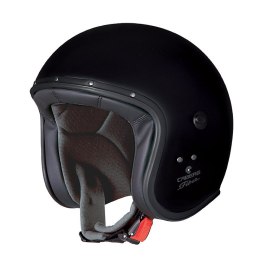 CABERG KASK OTWARTY JET MODEL FREERIDE X SOLID KOLOR CZARNY MAT ROZMIAR M (WIZJER Z ZESTAWIE)