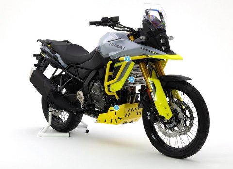CROSSPRO GMOLE OSŁONA SILNIKA ALUMINIOWA SUZUKI V-STROM 800 / 800 DE '23-'24 KOLOR CZARNY TEKSTUROWANY CROSSPRO GMOLE OSŁONA SILNIKA ALUMINIOWA SUZUKI V-STROM 800 / 800 DE '23-'24 KOLOR CZARNY TEKSTUROWANY