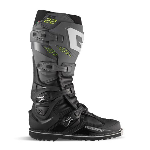 GAERNE BUTY CROSS/ENDURO MODEL SG-22 GORE-TEX ENDURO ANTHRACITE KOLOR CZARNY/SZARY ROZMIAR 47 GAERNE BUTY CROSS/ENDURO MODEL SG-22 GORE-TEX ENDURO ANTHRACITE KOLOR CZARNY/SZARY ROZMIAR 47