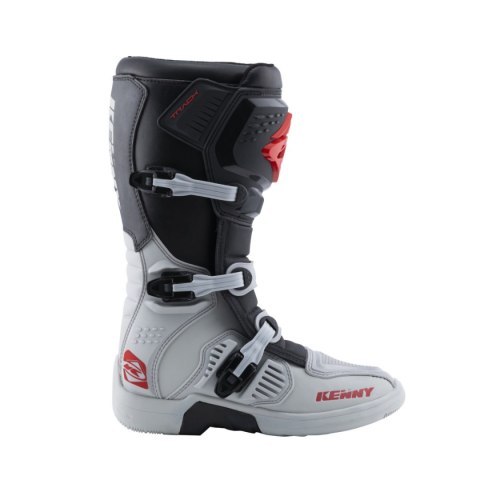 KENNY RACING BUTY CROSS/ENDURO MODEL TRACK GREY/RED KOLOR SZARY/CZERWONY ROZMIAR 46 KENNY RACING BUTY CROSS/ENDURO MODEL TRACK GREY/RED KOLOR SZARY/CZERWONY ROZMIAR 46