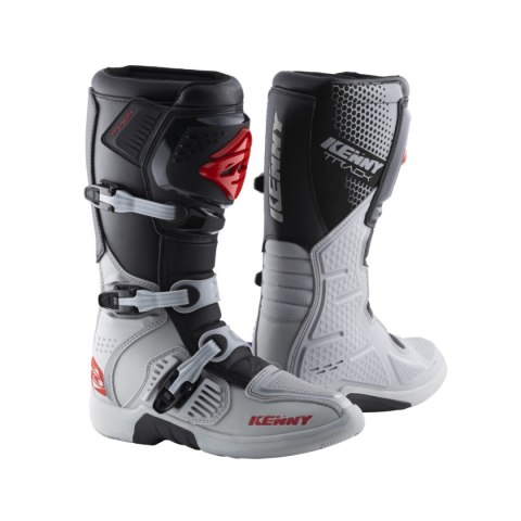 KENNY RACING BUTY CROSS/ENDURO MODEL TRACK GREY/RED KOLOR SZARY/CZERWONY ROZMIAR 46 KENNY RACING BUTY CROSS/ENDURO MODEL TRACK GREY/RED KOLOR SZARY/CZERWONY ROZMIAR 46