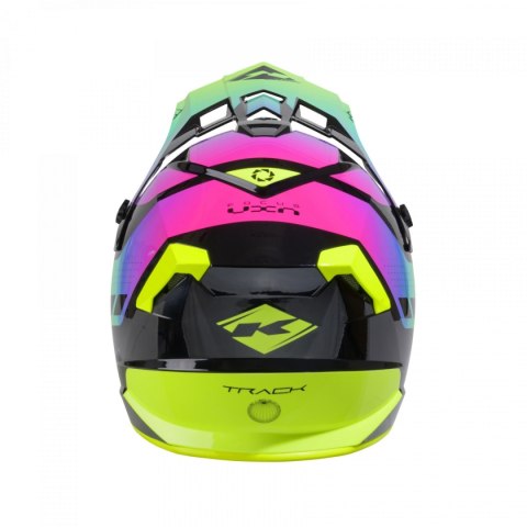 KENNY RACING KASK CROSS/ENDURO MODEL TRACK GRAPHIC NEON KOLOR CZARNY/ZIELONY/RÓŻOWY ROZMIAR XXL ( 63 - 64 CM ) KENNY RACING KASK CROSS/ENDURO MODEL TRACK GRAPHIC NEON KOLOR CZARNY/ZIELONY/RÓŻOWY ROZMIAR XXL ( 63 - 64 CM )