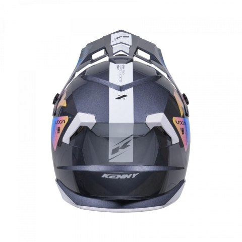 KENNY RACING KASK CROSS/ENDURO MODEL TRACK GRAPHIC ZOOM BLACK KOLOR CZARNY/SZARY/BIAŁY/KAMELEON ROZMIAR XS ( 53 - 54 CM ) KENNY RACING KASK CROSS/ENDURO MODEL TRACK GRAPHIC ZOOM BLACK KOLOR CZARNY/SZARY/BIAŁY/KAMELEON ROZMIAR XS ( 53 - 54 CM )