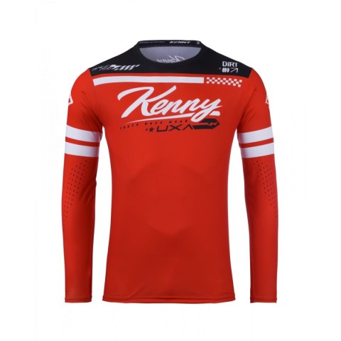 KENNY RACING KOSZULKA CROSS/ENDURO MODEL TRACK DIRT RED KOLOR CZERWONY/BIAŁY/CZARNY ROZMIAR S KENNY RACING KOSZULKA CROSS/ENDURO MODEL TRACK DIRT RED KOLOR CZERWONY/BIAŁY/CZARNY ROZMIAR S