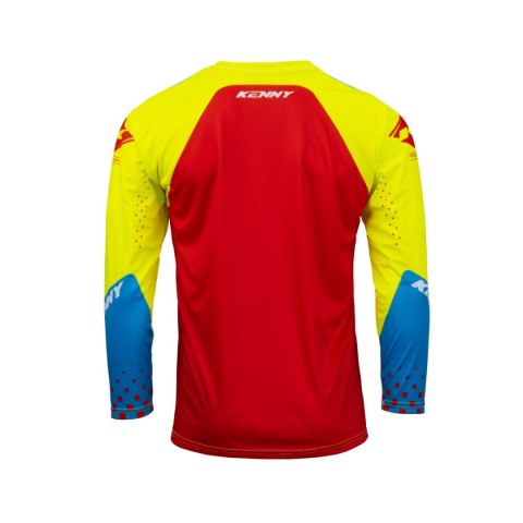 KENNY RACING KOSZULKA CROSS/ENDURO MODEL TRACK KID/JUNIOR NEON YELLOW/RED KOLOR CZERWONY/ŻÓŁTY/BIAŁY ROZMIAR XXXS KENNY RACING KOSZULKA CROSS/ENDURO MODEL TRACK KID/JUNIOR NEON YELLOW/RED KOLOR CZERWONY/ŻÓŁTY/BIAŁY ROZMIAR XXXS