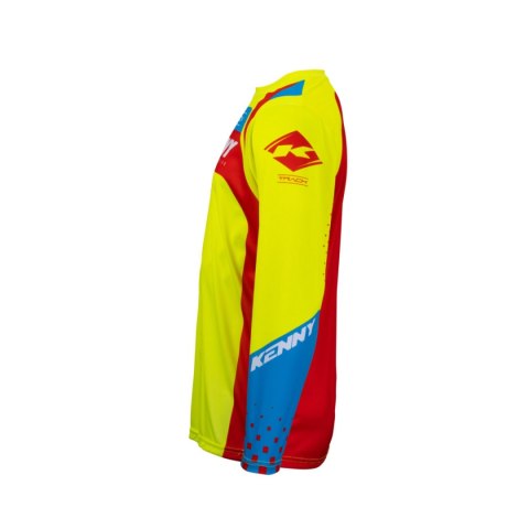 KENNY RACING KOSZULKA CROSS/ENDURO MODEL TRACK KID/JUNIOR NEON YELLOW/RED KOLOR CZERWONY/ŻÓŁTY/BIAŁY ROZMIAR XXXS KENNY RACING KOSZULKA CROSS/ENDURO MODEL TRACK KID/JUNIOR NEON YELLOW/RED KOLOR CZERWONY/ŻÓŁTY/BIAŁY ROZMIAR XXXS