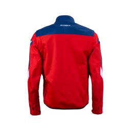 KENNY RACING KURTKA ADVENTURE/ENDURO MODEL SOFTSHELL RED KOLOR CZERWONY/NIEBIESKI/BIAŁY ROZMIAR L