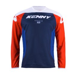 KENNY RACING WYPRZEDAŻ KOSZULKA CROSS/ENDURO MODEL FORCE RED KOLOR NIEBIESKI/CZERWONY/BIAŁY ROZMIAR S