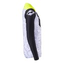 KENNY RACING WYPRZEDAŻ KOSZULKA CROSS/ENDURO MODEL PERFORMANCE STONE WHITE KOLOR SZARY/CZARNY/ŻÓŁTY ROZMIAR M