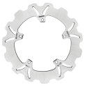 MTX PARTS TARCZA HAMULCOWA TYŁ PIAGGIO BEVERLY 400 / 500 (240x125) (5 OTWORÓW) (WAVE)