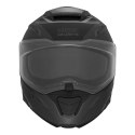 NOX KASK SZCZĘKOWY (FLIP-UP) Z BLENDĄ N967 SYNCHRO KOLOR CZARNY/TYTANOWY MAT ROZMIAR M