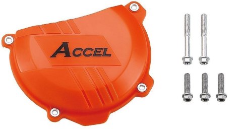 ACCEL OSŁONA POKRYWY SPRZĘGŁA (PLASTIKOWA) KTM SXF250 '13- , EXCF250 '14-, SXF350 '11-, EXCF350 '12-, KOLOR POMARAŃCZOWY ACCEL OSŁONA POKRYWY SPRZĘGŁA (PLASTIKOWA) KTM SXF250 '13- , EXCF250 '14-, SXF350 '11-, EXCF350 '12-, KOLOR POMARAŃCZOWY
