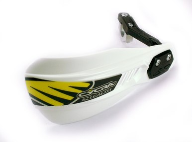 CYCRA PROMOCJA OSŁONY RĄK (LISTKI) Z MOCOWANIEM (22MM/28,6MM) MODEL COMPOSITE PRIMAL STEALTH RACER KOLOR BIAŁY CYCRA PROMOCJA OSŁONY RĄK (LISTKI) Z MOCOWANIEM (22MM/28,6MM) MODEL COMPOSITE PRIMAL STEALTH RACER KOLOR BIAŁY