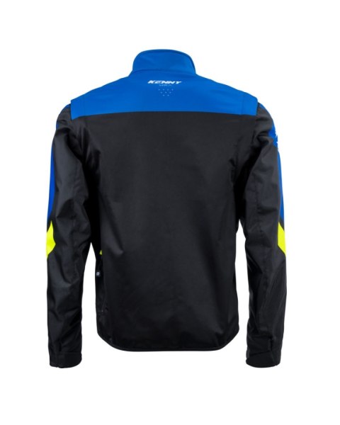 KENNY RACING KURTKA ADVENTURE/ENDURO MODEL SOFTSHELL BLUE KOLOR CZARNY/NIEBIESKI/ŻÓŁTY ROZMIAR XXL KENNY RACING KURTKA ADVENTURE/ENDURO MODEL SOFTSHELL BLUE KOLOR CZARNY/NIEBIESKI/ŻÓŁTY ROZMIAR XXL