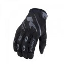 KENNY RACING RĘKAWICE CROSS/ENDURO MODEL SF-TECH BLACK KOLOR CZARNY/SZARY ROZMIAR XS