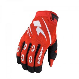KENNY RACING RĘKAWICE CROSS/ENDURO MODEL SF-TECH RED KOLOR CZERWONY/BIAŁY/CZARNY ROZMIAR M