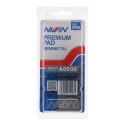 NISSIN 2024/10 KLOCKI HAMULCOWE KH187 PREMIUM SEMI-METALLIC (SPIEK METALICZNY) (ECE R90) (MADE IN JAPAN) (2P-203NS)