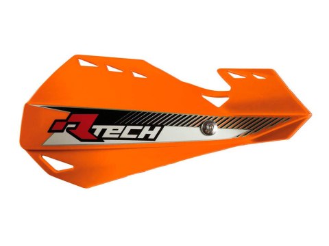 RACETECH (RTECH) OSŁONY RĄK (HANDBARY) DUAL EVO KOLOR POMARAŃCZOWY (Z MOCOWANIAMI DO KIEROWNICY) RACETECH (RTECH) OSŁONY RĄK (HANDBARY) DUAL EVO KOLOR POMARAŃCZOWY (Z MOCOWANIAMI DO KIEROWNICY)
