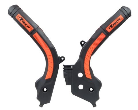 RACETECH (RTECH) OSŁONY RAMY (KOMPLET) BI-MATERIAL SUPER GRIP KTM SX 125/150 '16-18, SX 250 '17-18, EXC/EXCF 250/350/450 '17-19, RACETECH (RTECH) OSŁONY RAMY (KOMPLET) BI-MATERIAL SUPER GRIP KTM SX 125/150 '16-18, SX 250 '17-18, EXC/EXCF 250/350/450 '17-19,