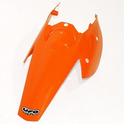 UFO BŁOTNIK TYŁ KTM SX '03-'06, EXC '03-'07 Z BOCZKAMI TYLNYMI KOLOR POMARAŃCZOWY UFO BŁOTNIK TYŁ KTM SX '03-'06, EXC '03-'07 Z BOCZKAMI TYLNYMI KOLOR POMARAŃCZOWY