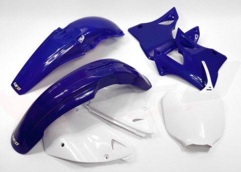 UFO KOMPLET PLASTIKÓW YAMAHA YZ 125 '00-'01, YZ 250 '00-'01 KOLOR OEM (BIAŁY/NIEBIESKI) (YA300E999) UFO KOMPLET PLASTIKÓW YAMAHA YZ 125 '00-'01, YZ 250 '00-'01 KOLOR OEM (BIAŁY/NIEBIESKI) (YA300E999)