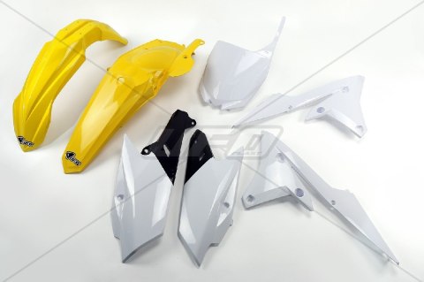 UFO KOMPLET PLASTIKÓW YAMAHA YZF 250 '14-'18, YZF 450 '14-'17 KOLOR OEM (BIAŁY/ŻÓŁTY) (YA318E999D) UFO KOMPLET PLASTIKÓW YAMAHA YZF 250 '14-'18, YZF 450 '14-'17 KOLOR OEM (BIAŁY/ŻÓŁTY) (YA318E999D)
