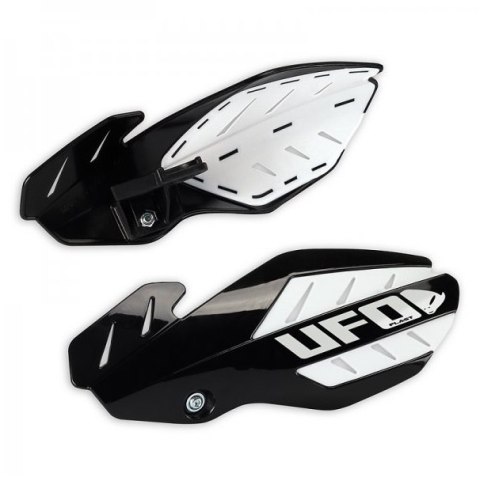 UFO OSŁONY RĄK (HANDBARY) FLAME HONDA CRF 250 '12-'17, CRF 450 '12-'16 KOLOR CZARNY/BIAŁY (Z MOCOWANIAMI) UFO OSŁONY RĄK (HANDBARY) FLAME HONDA CRF 250 '12-'17, CRF 450 '12-'16 KOLOR CZARNY/BIAŁY (Z MOCOWANIAMI)