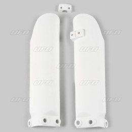 UFO OSŁONY TELESKOPÓW ( AMORTYZATORÓW ) PRZEDNICH KTM SX 65 '02-'20 KOLOR BIAŁY