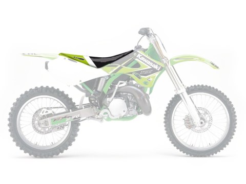 BLACKBIRD POKROWIEC / POSZYCIE NA SIEDZENIE KAWASAKI KX 125/250 '99-'02 DREAM 4 KOLOR CZARNY ZIELONY BIAŁY BLACKBIRD POKROWIEC / POSZYCIE NA SIEDZENIE KAWASAKI KX 125/250 '99-'02 DREAM 4 KOLOR CZARNY ZIELONY BIAŁY