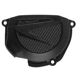 POLISPORT OSŁONA POKRYWY (DEKLA) SPRZĘGŁA BETA RR 350/400/430/480 4T '20-'25 KOLOR CZARNY