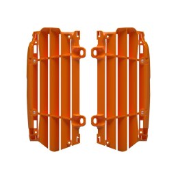 POLISPORT OSŁONY CHŁODNICY (KRATKI - KOMPLET) KTM SX/SXF/XC/XC-F '23-'24; EXC/EXC-F/XC/XCF-W '24; HUSQVARNA TE/FE '24; GAS GAS M