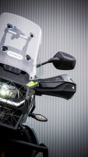 POLISPORT OSŁONY RĄK (HANDBARY) MODEL TRAIL BLAZER CF MOTO 450MT '24-'25 (ADVENTURE PARTS) KOLOR BIAŁY CZARNY