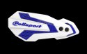 POLISPORT OSŁONY RĄK (LISTKI) MODEL MX FLOW Z UNIWERSALNYM ZESTAWEM MONTAŻOWYM YAMAHA YZ/YZF/WR '08-22' KOLOR BIAŁO NIEBIESKI