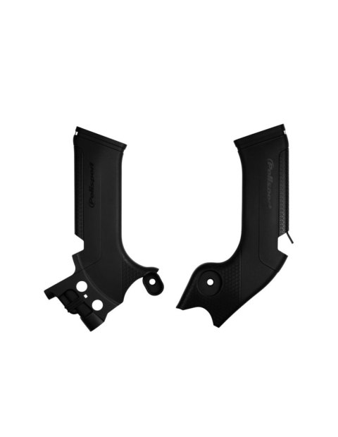 POLISPORT OSŁONY RAMY (KOMPLET) KAWASAKI KX 250F '21-'24; KX 450F '19-'23 KOLOR CZARNY