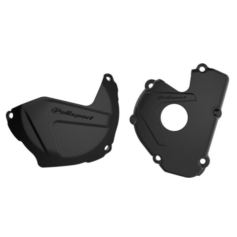 POLISPORT ZESTAW OSŁONA POKRYWY (DEKLA) ALTERNATORA ORAZ OSŁONA POKRYWY SPRZĘGŁA KAWASKI KX 250F '17-'21 KOLOR CZARNY (846380000 POLISPORT ZESTAW OSŁONA POKRYWY (DEKLA) ALTERNATORA ORAZ OSŁONA POKRYWY SPRZĘGŁA KAWASKI KX 250F '17-'21 KOLOR CZARNY (846380000