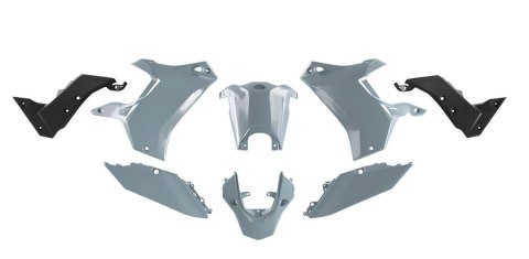 RACETECH (RTECH) KOMPLET PLASTIKÓW (BEZ PRZEDNIEGO BŁOTNIKA) T7 REVOLUTION YAMAHA TENERE 700 '19-'24 KOLOR SZARY/CZARNY RACETECH (RTECH) KOMPLET PLASTIKÓW (BEZ PRZEDNIEGO BŁOTNIKA) T7 REVOLUTION YAMAHA TENERE 700 '19-'24 KOLOR SZARY/CZARNY