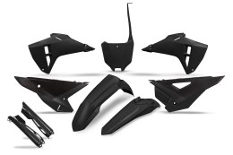 UFO 2024/11 KOMPLET PLASTIKÓW (FULL KIT) Z OSŁONAMI TELESKOPÓW (AMORTYZATORÓW) HONDA CRF 250R / 450R '25 KOLOR CZARNY