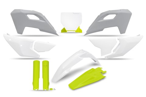 UFO 2024/11 KOMPLET PLASTIKÓW (FULL KIT) Z OSŁONAMI TELESKOPÓW (AMORTYZATORÓW) HUSQVARNA TC 125 / 250 '23-'24, FC 250 / 350 / 45 UFO 2024/11 KOMPLET PLASTIKÓW (FULL KIT) Z OSŁONAMI TELESKOPÓW (AMORTYZATORÓW) HUSQVARNA TC 125 / 250 '23-'24, FC 250 / 350 / 45