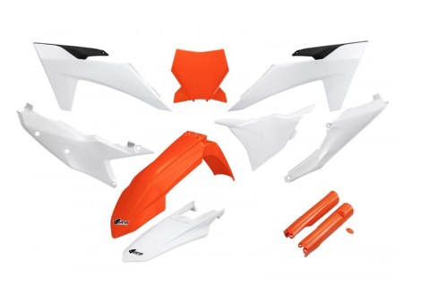UFO KOMPLET PLASTIKÓW (FULL KIT) Z OSŁONAMI TELESKOPÓW (AMORTYZATORÓW) KTM SX 125 / 250 / 300 TBI '23-'24, SX-F 250 / 350 / 450 UFO KOMPLET PLASTIKÓW (FULL KIT) Z OSŁONAMI TELESKOPÓW (AMORTYZATORÓW) KTM SX 125 / 250 / 300 TBI '23-'24, SX-F 250 / 350 / 450