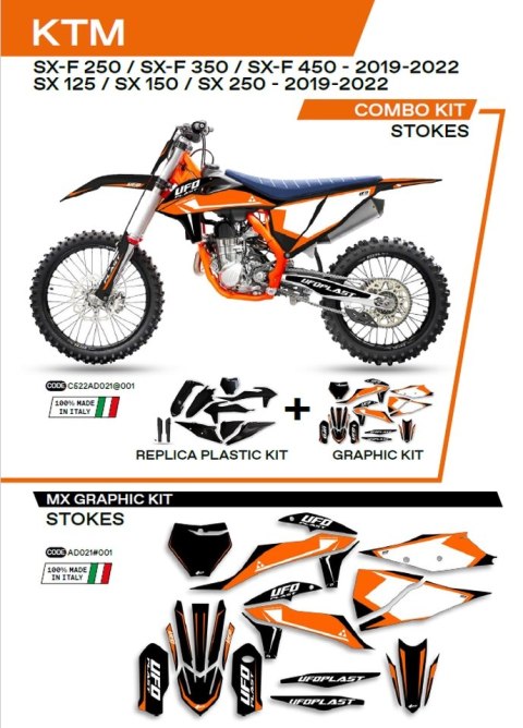UFO KOMPLET PLASTIKÓW KTKIT522001 PLUS KOMPLET NAKLEJEK (OKLEIN) KTM SX/SXF 125/150/250/350/450 '19-'22 W ZESTAWIE PRZEDNIA TABL UFO KOMPLET PLASTIKÓW KTKIT522001 PLUS KOMPLET NAKLEJEK (OKLEIN) KTM SX/SXF 125/150/250/350/450 '19-'22 W ZESTAWIE PRZEDNIA TABL