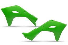 UFO OSŁONY CHŁODNIC KAWASAKI KXF 450 '24, KOLOR ZIELONY