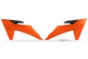 UFO OSŁONY CHŁODNIC KTM SX/SXF(SX-F) 125/250/300/350/450F 2023 KOLOR POMARAŃCZOWY