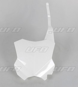 UFO TABLICA NA NUMER STARTOWY KAWASAKI KXF 250 '17-'23, KXF 450 '16-'23 KOLOR BIAŁY