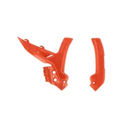 ACERBIS OSŁONY RAMY X-GRIP KTM EXC / EXC-F / XC-W '24-'25, SX / SX-F / XC / XC-F '23-'25 KOLOR POMARAŃCZOWY