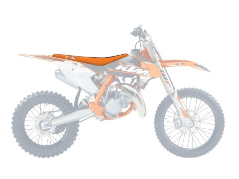 BLACKBIRD POKROWIEC / POSZYCIE NA SIEDZENIE KTM SX 85 '18-'23 DOUBLE GRIP 3 KOLOR POMARAŃCZOWY CZARNY BLACKBIRD POKROWIEC / POSZYCIE NA SIEDZENIE KTM SX 85 '18-'23 DOUBLE GRIP 3 KOLOR POMARAŃCZOWY CZARNY