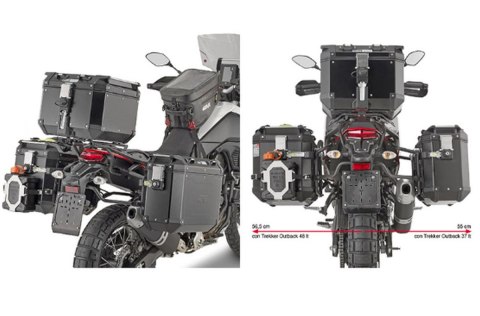 KAPPA STELAŻ KUFRÓW BOCZNYCH MONOKEY CAM SIDE YAMAHA Tenere 700 /WORLD RAID (19-23) - POD KUFRY KFR K'FORCE ALU KAPPA STELAŻ KUFRÓW BOCZNYCH MONOKEY CAM SIDE YAMAHA Tenere 700 /WORLD RAID (19-23) - POD KUFRY KFR K'FORCE ALU